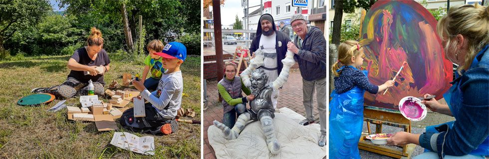 Menschen im Ruhrtal