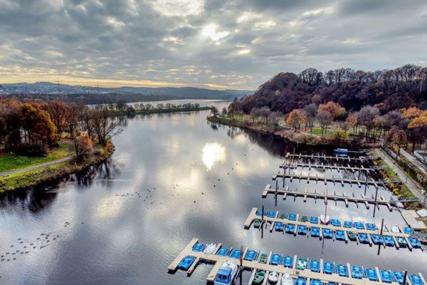 Kemnader Stausee. Foto: Lutz Leitmann (Stadt Bochum)