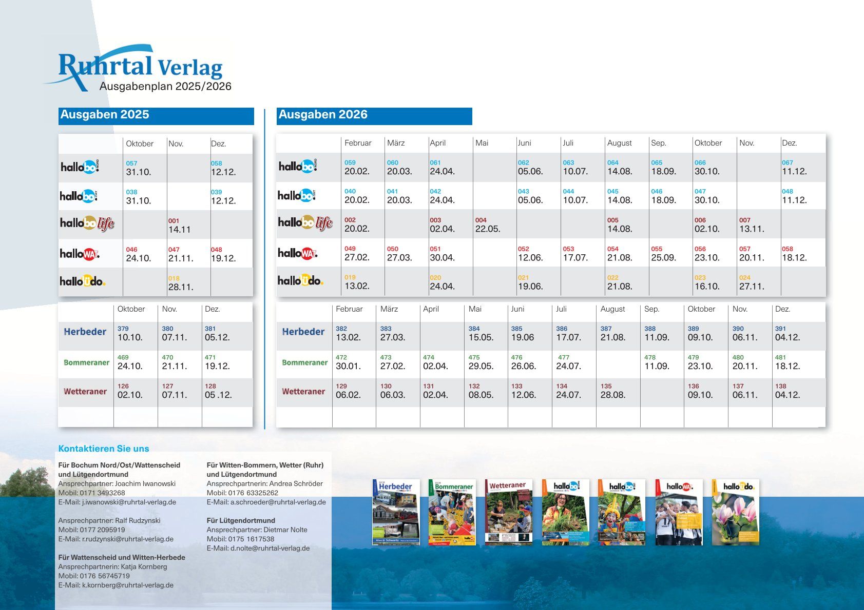 Ausgabenplan 2025 / 2026